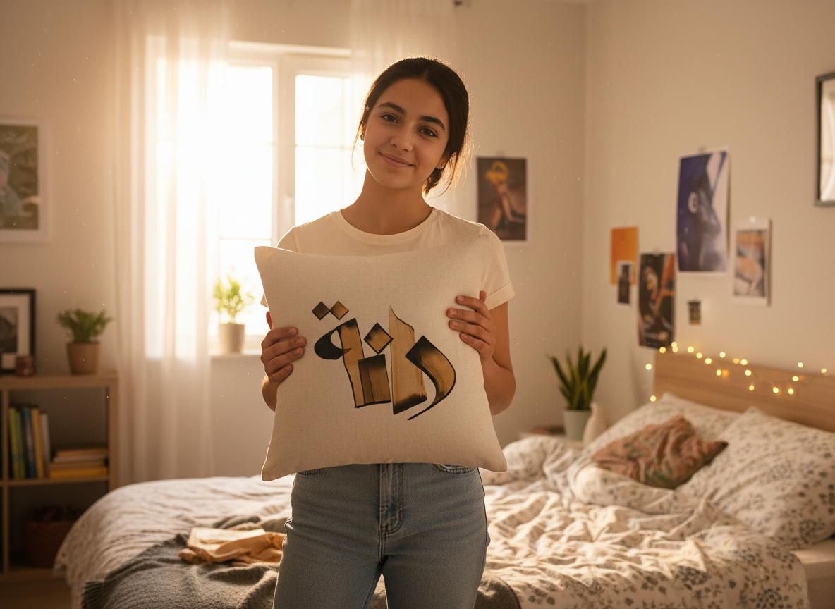 وسادة بتخصيص الأسماء العربية